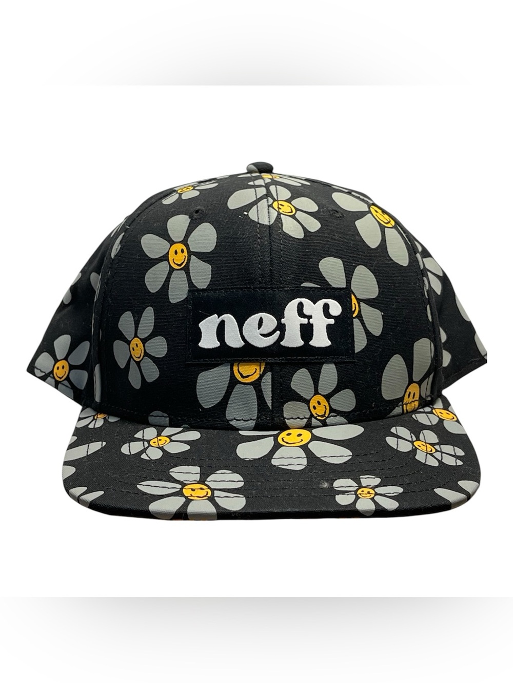 Neff Black Forever Fun Snapback Hat - NWT **